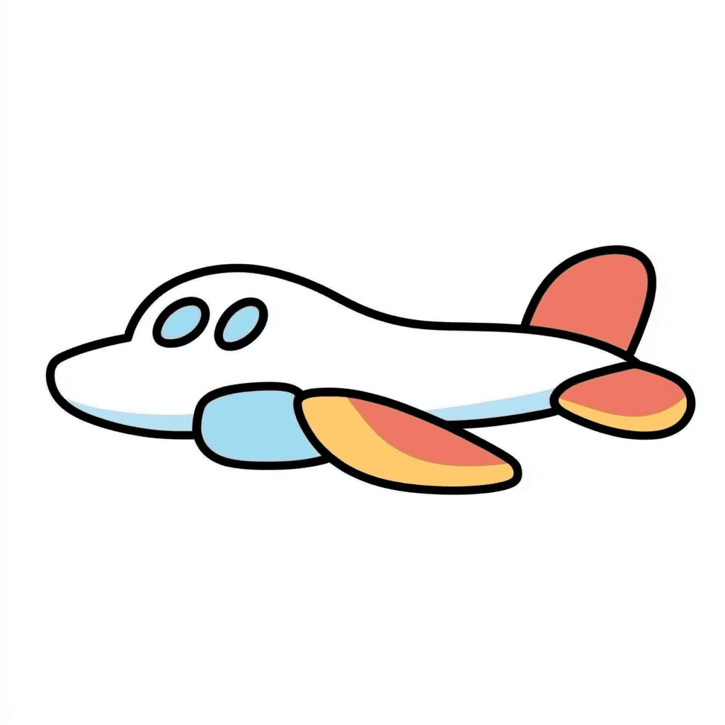Airplane 133 original repeating artwork