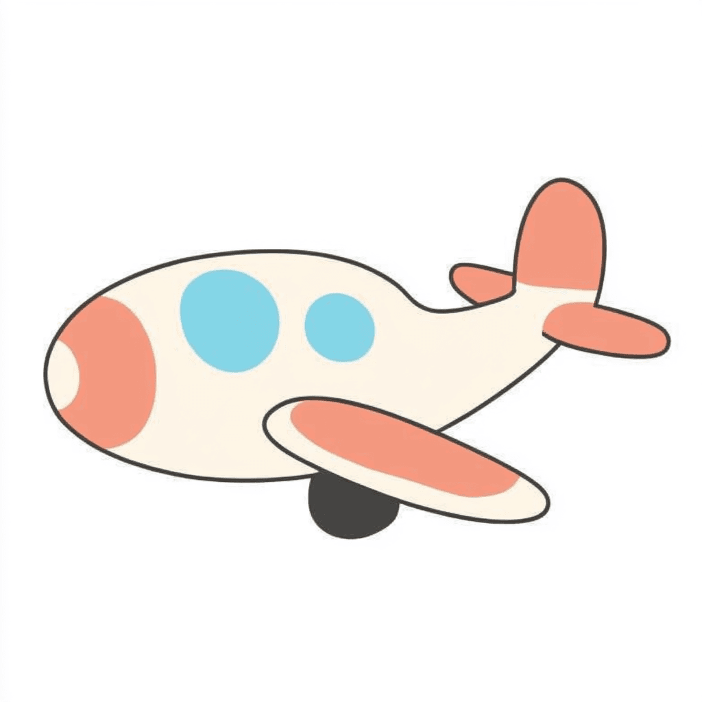 Airplane Go original repeating artwork