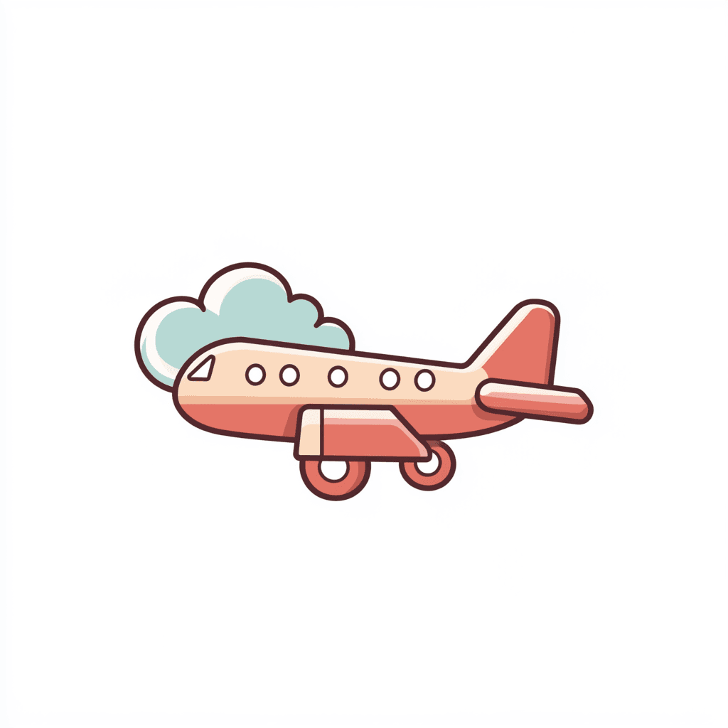 Airplane 065 original repeating artwork