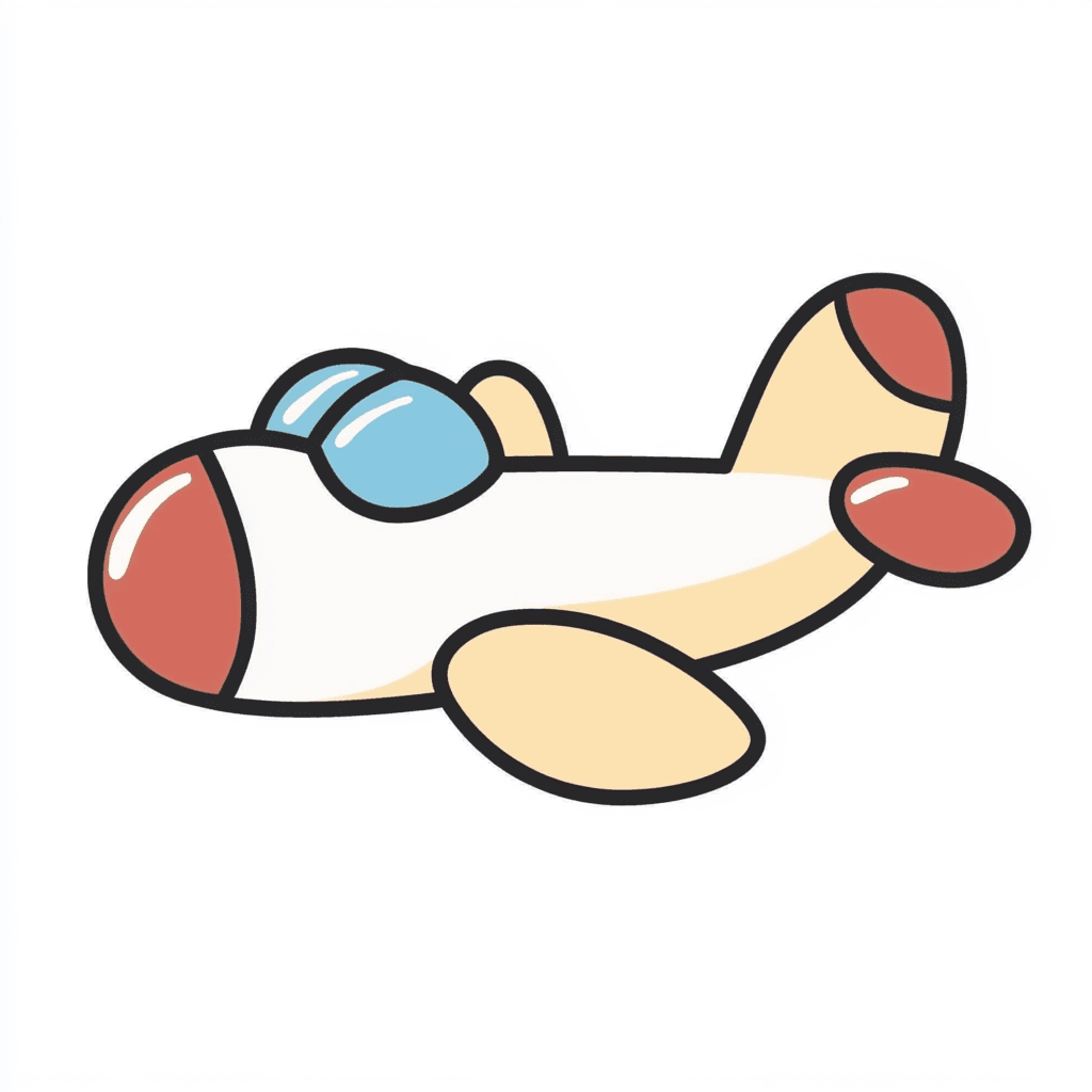 Airplane 166 original repeating artwork