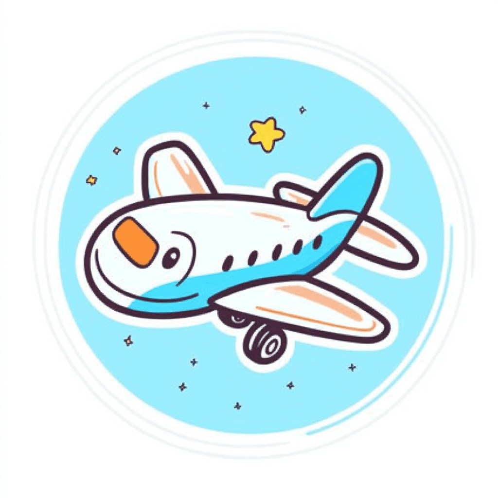 Airplane Gang original repeating artwork