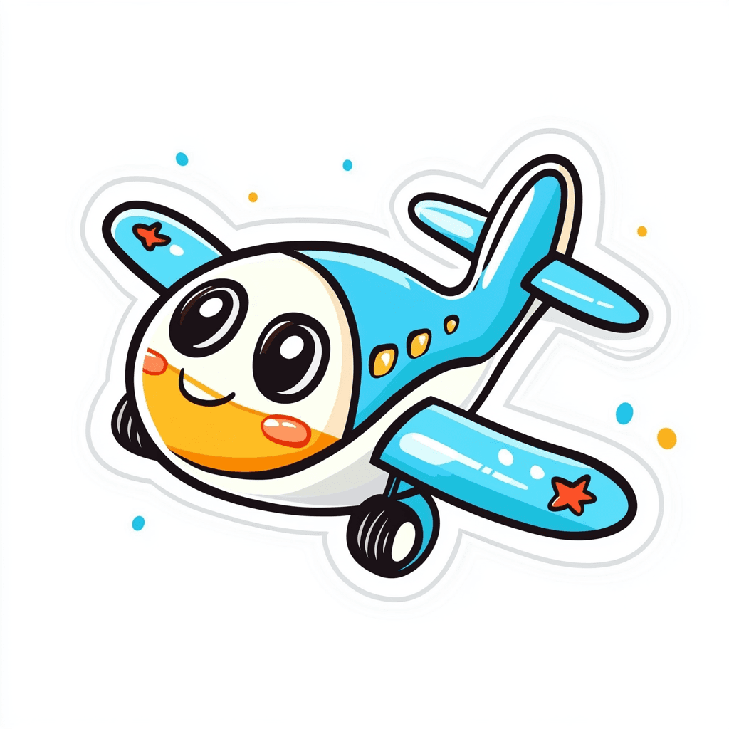 Airplane 099 original repeating artwork