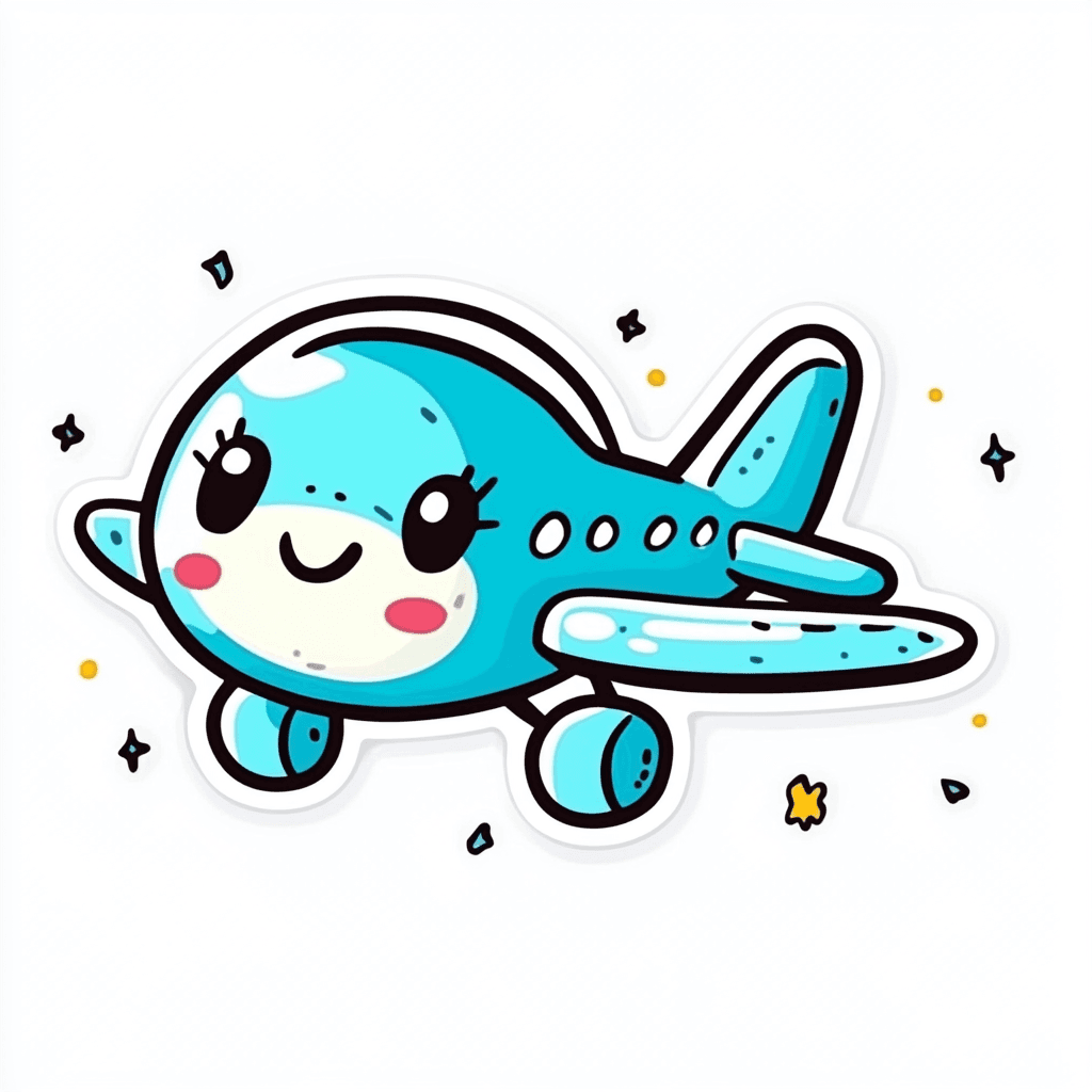 Airplane 025 original repeating artwork