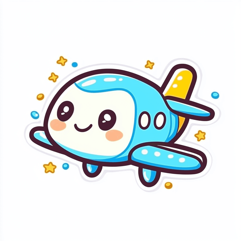 Airplane 002 original repeating artwork