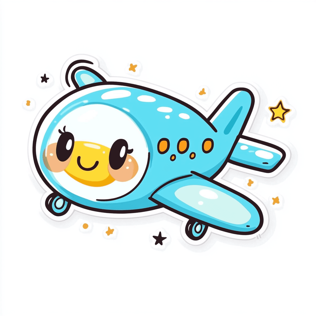 Airplane Road original repeating artwork