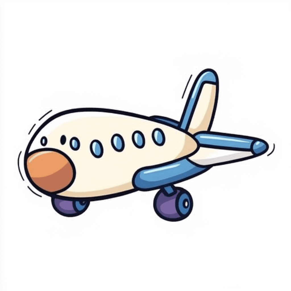 Airplane Hue original repeating artwork