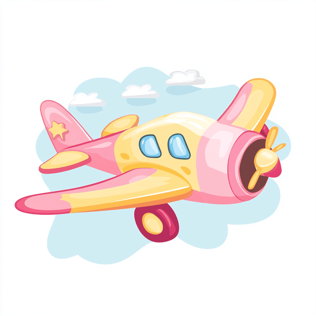 Airplane Trail original repeating artwork