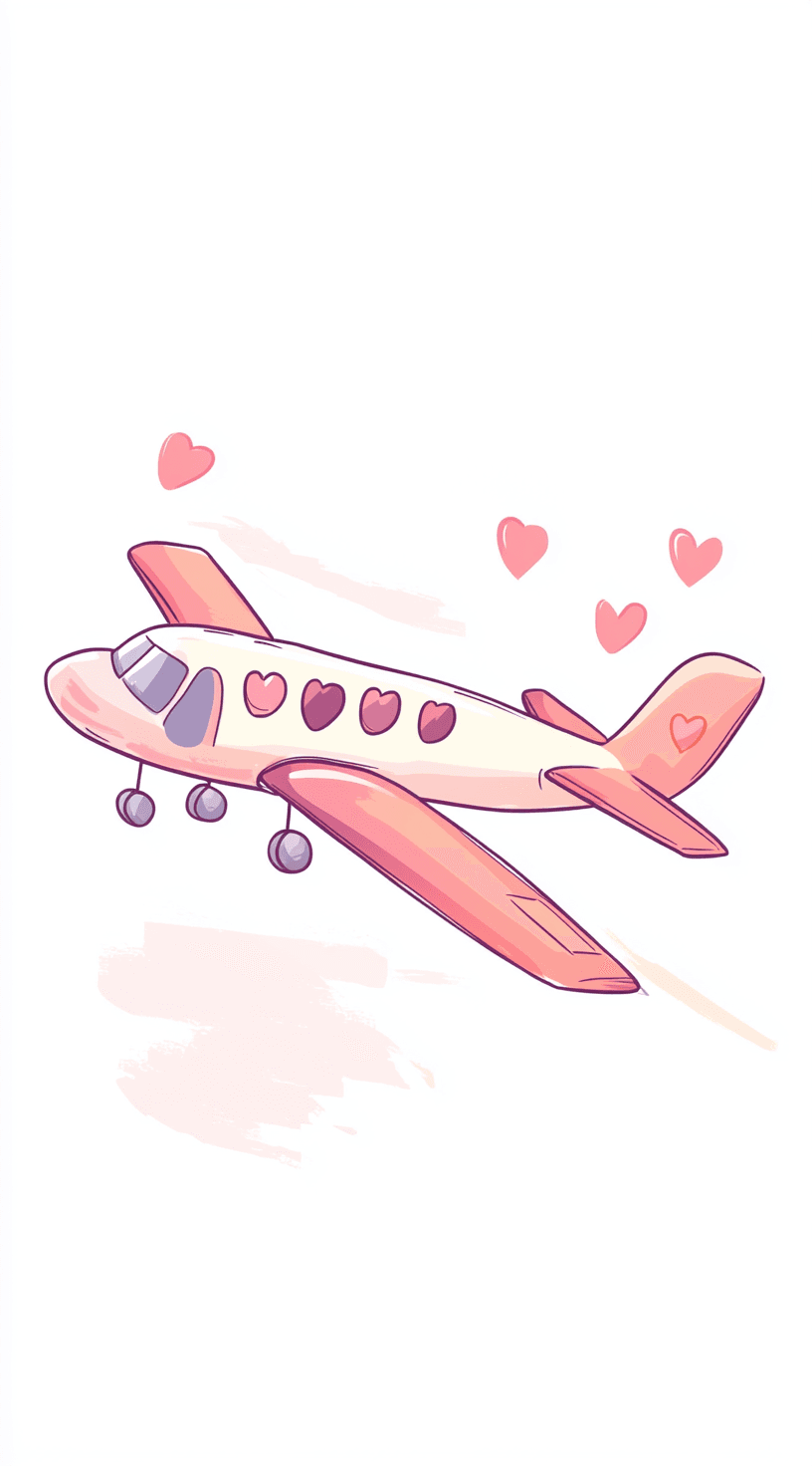 Airplane 348 original repeating artwork