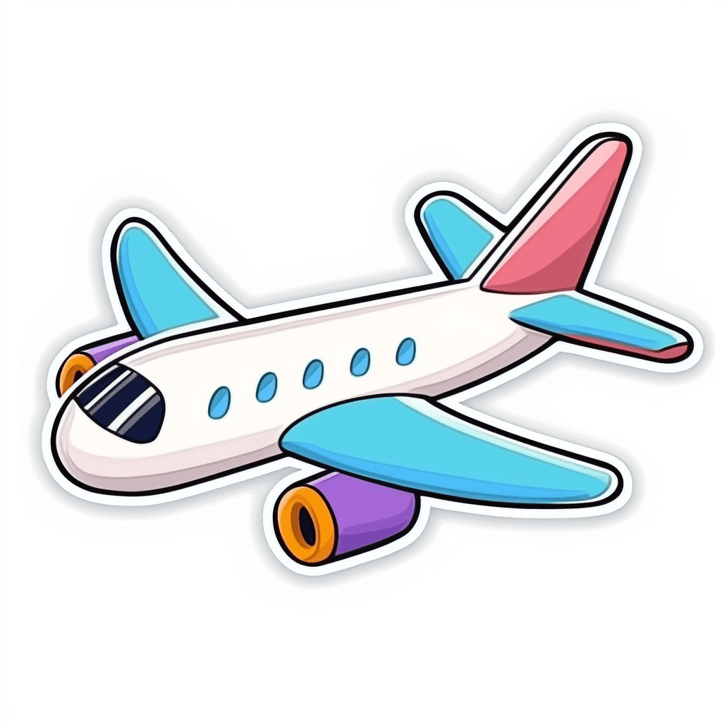 Airplane 174 original repeating artwork