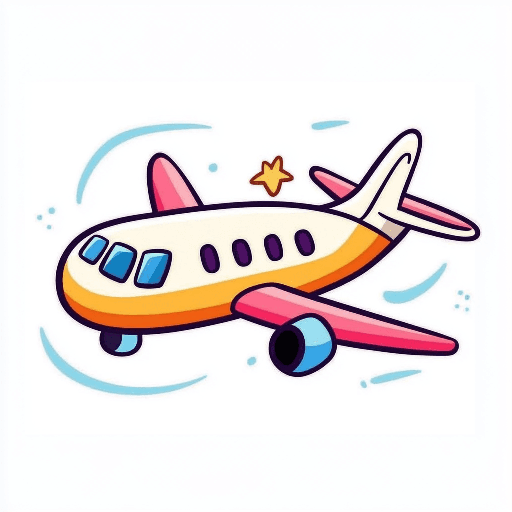 Airplane 009 original repeating artwork