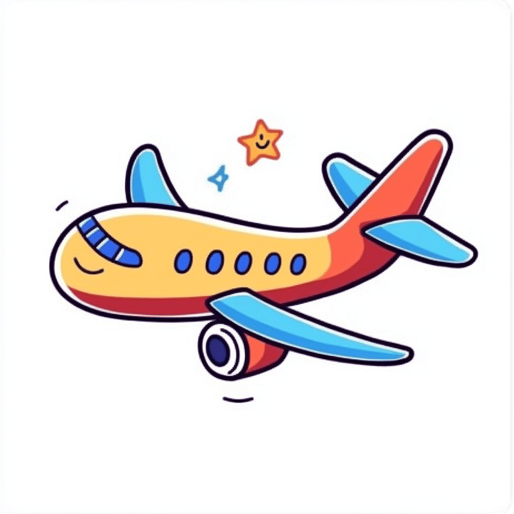 Airplane Drift original repeating artwork