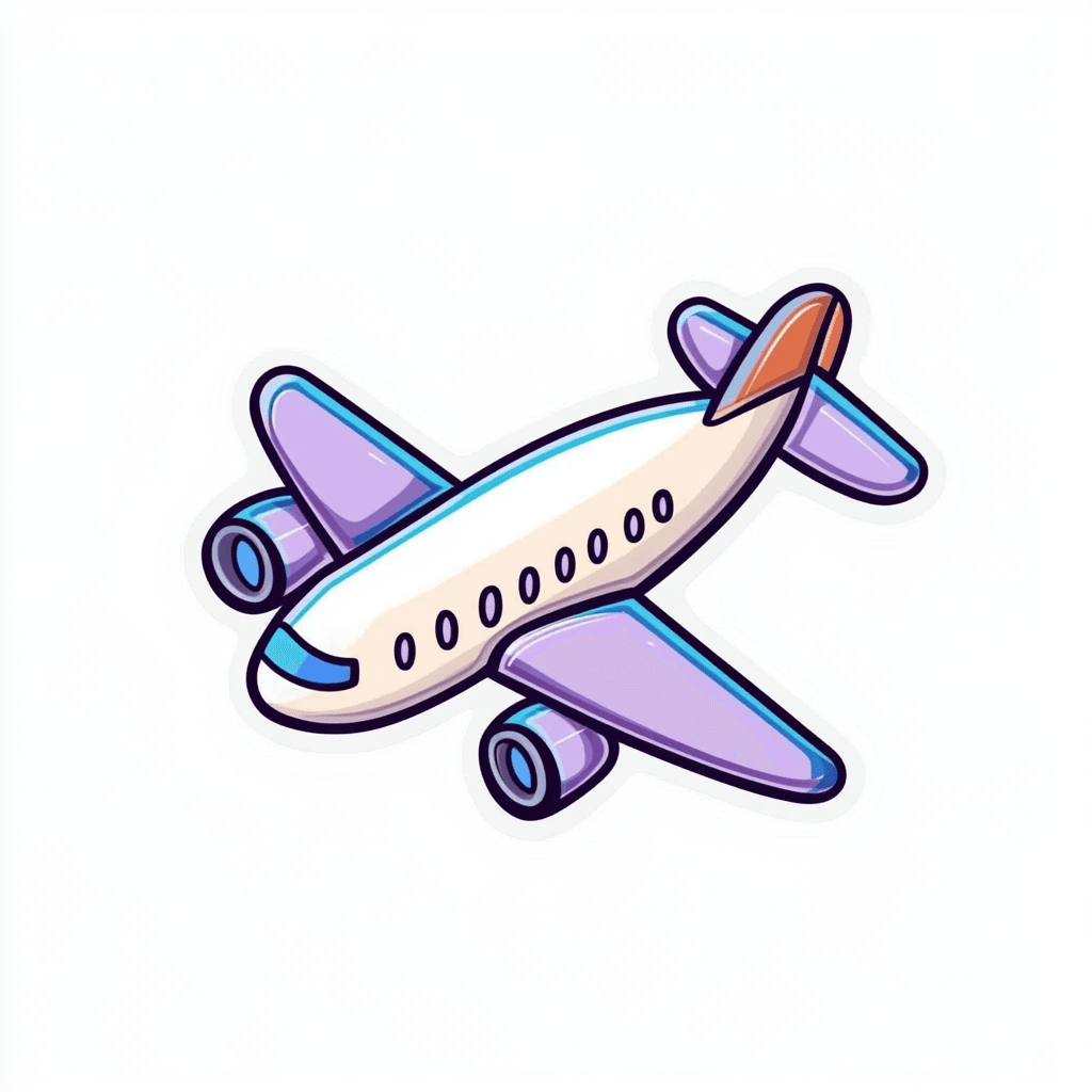 Airplane 107 original repeating artwork