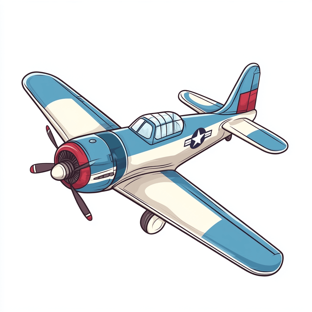 Airplane 304 original repeating artwork