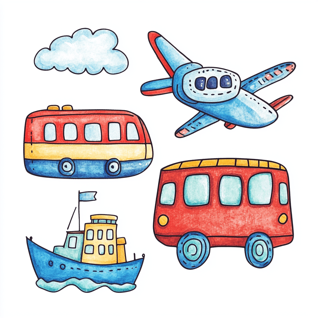 Transport Club original repeating artwork