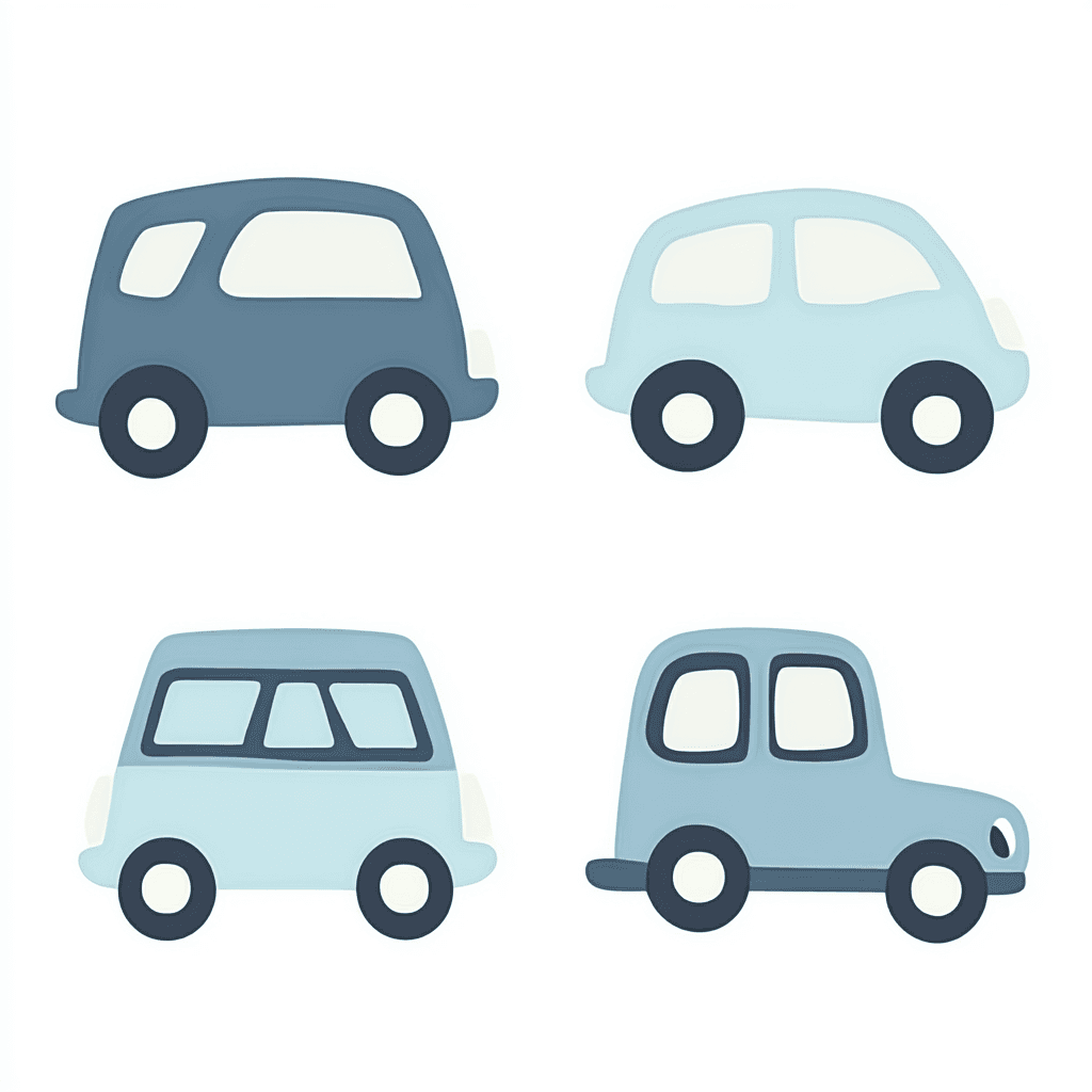 Car Rise original repeating artwork