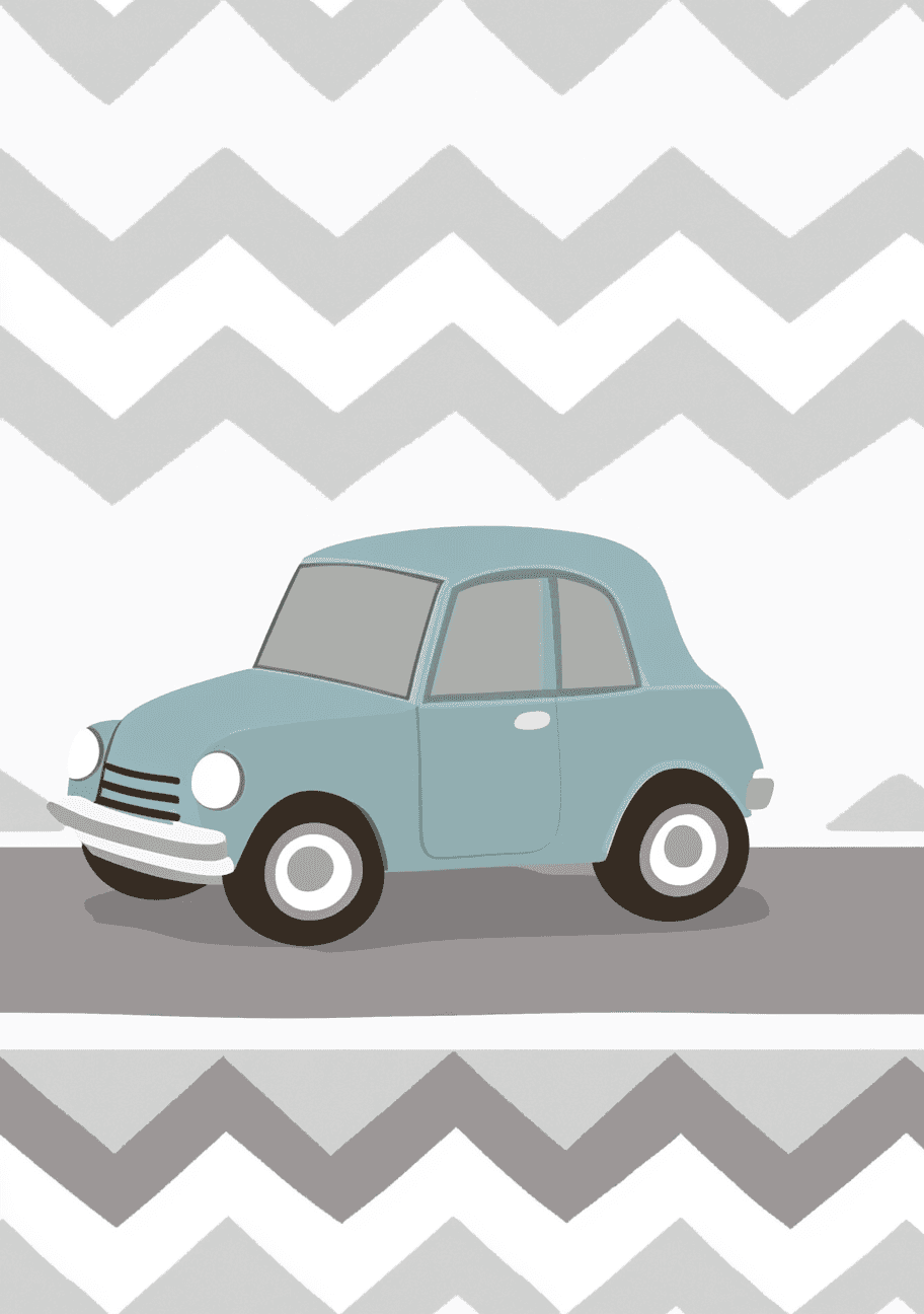 Car 390 original repeating artwork