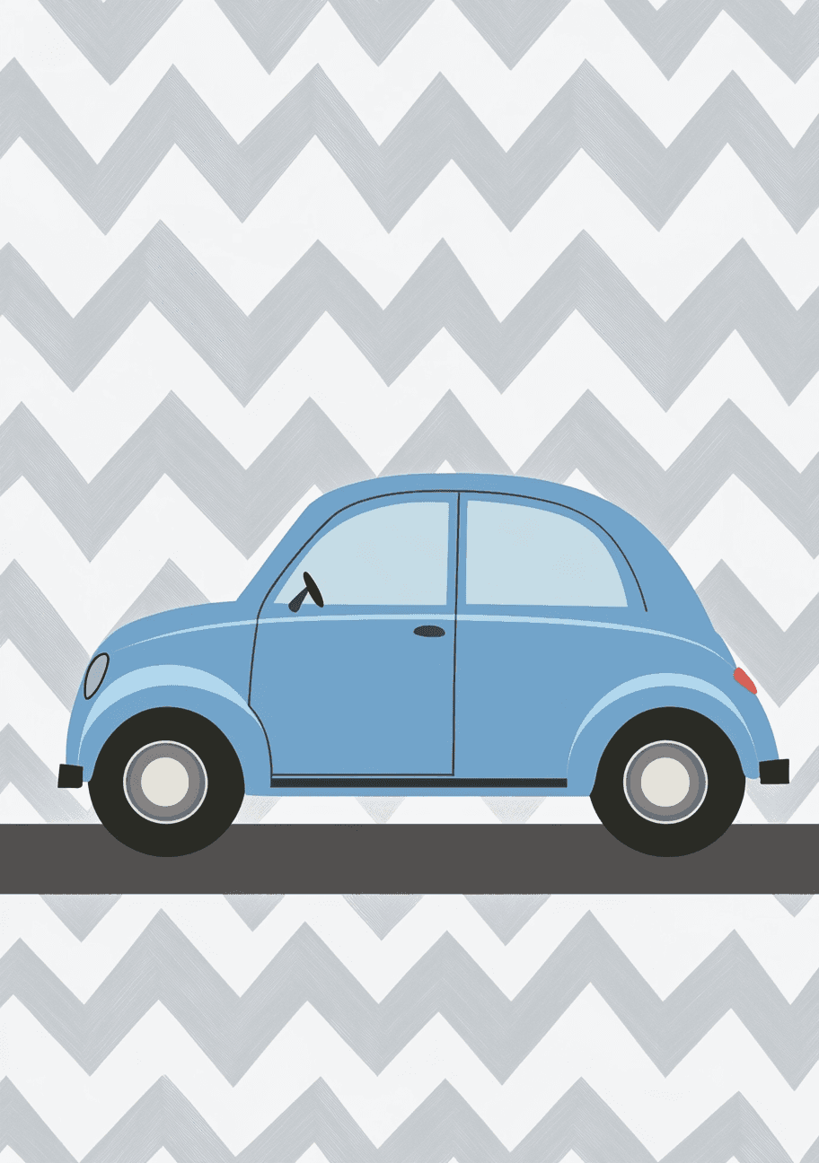Car 801 original repeating artwork