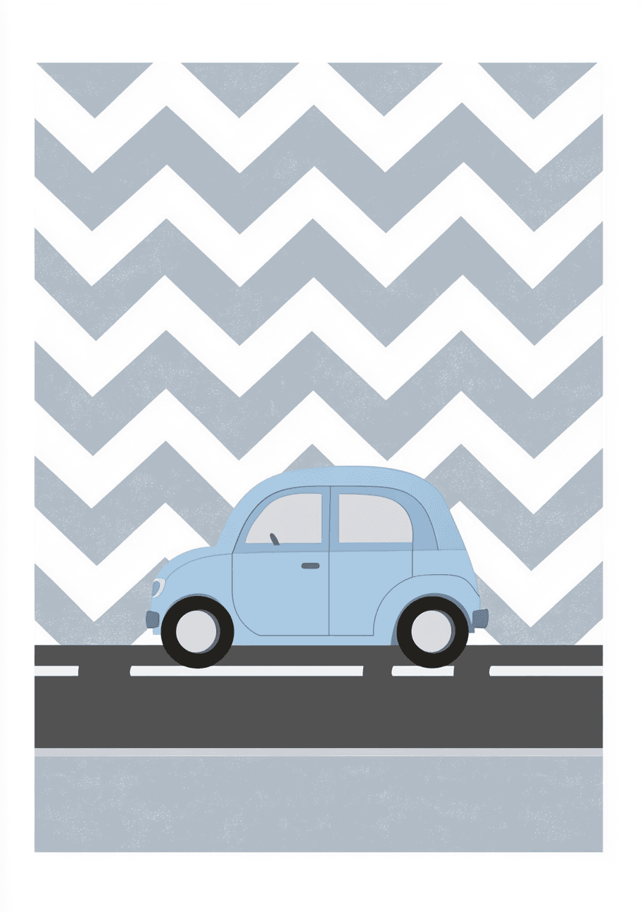Car 800 original repeating artwork