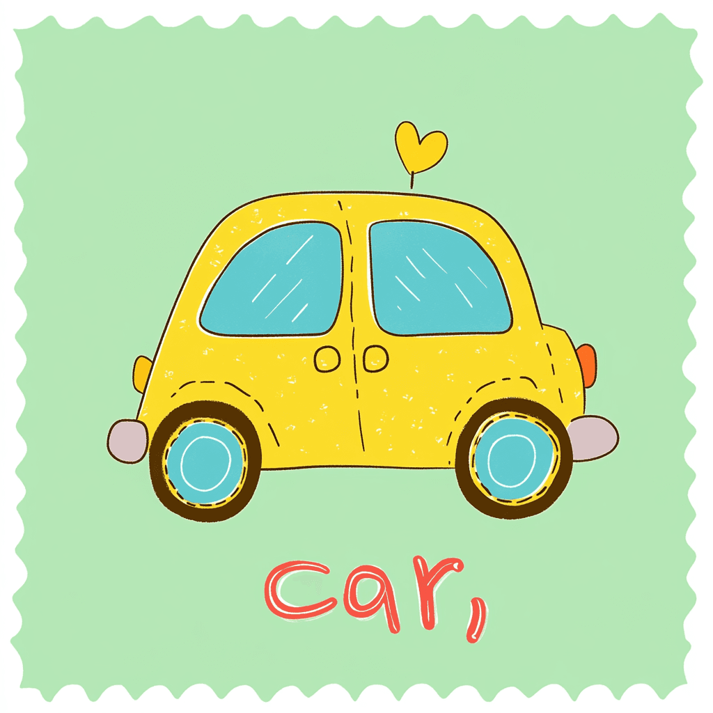 Car Buzz original repeating artwork