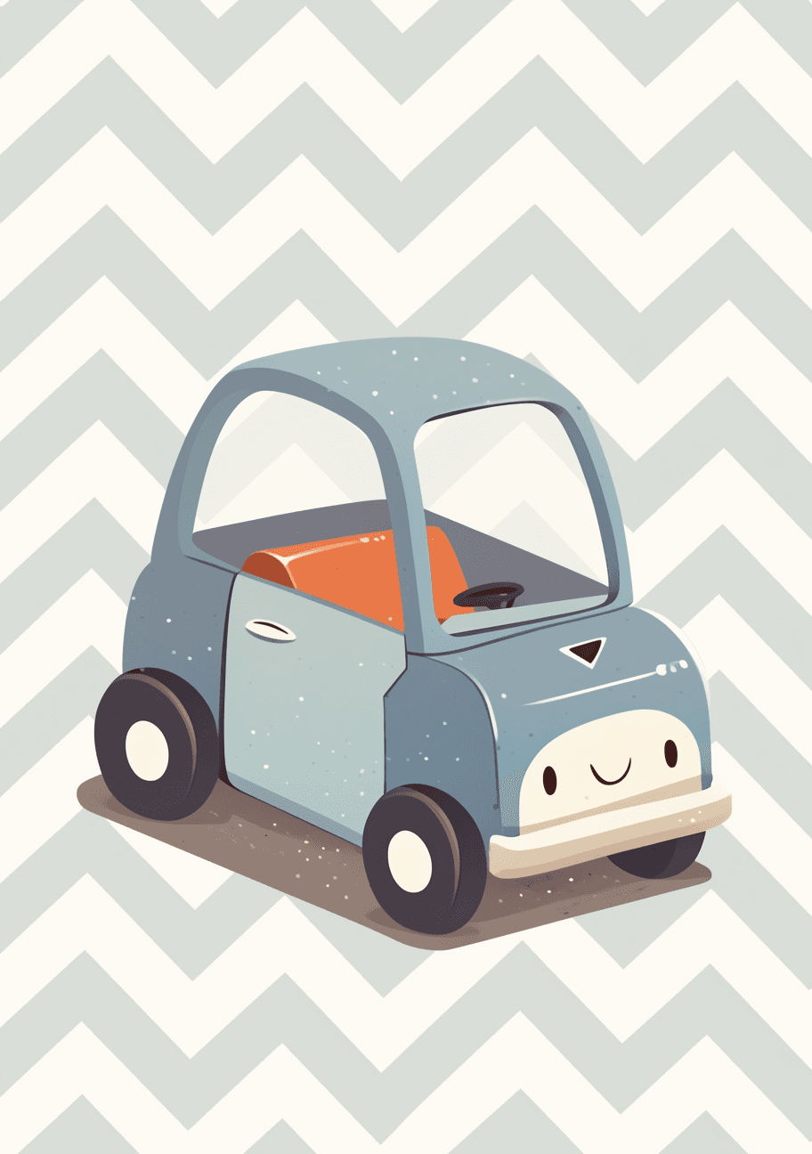 Car 762 original repeating artwork