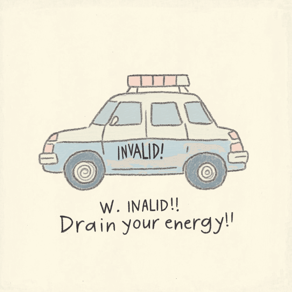 Police Car Show original repeating artwork
