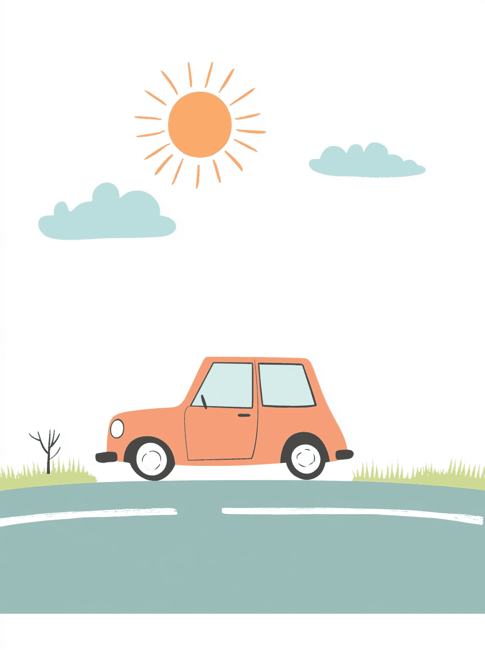 Car 507 original repeating artwork