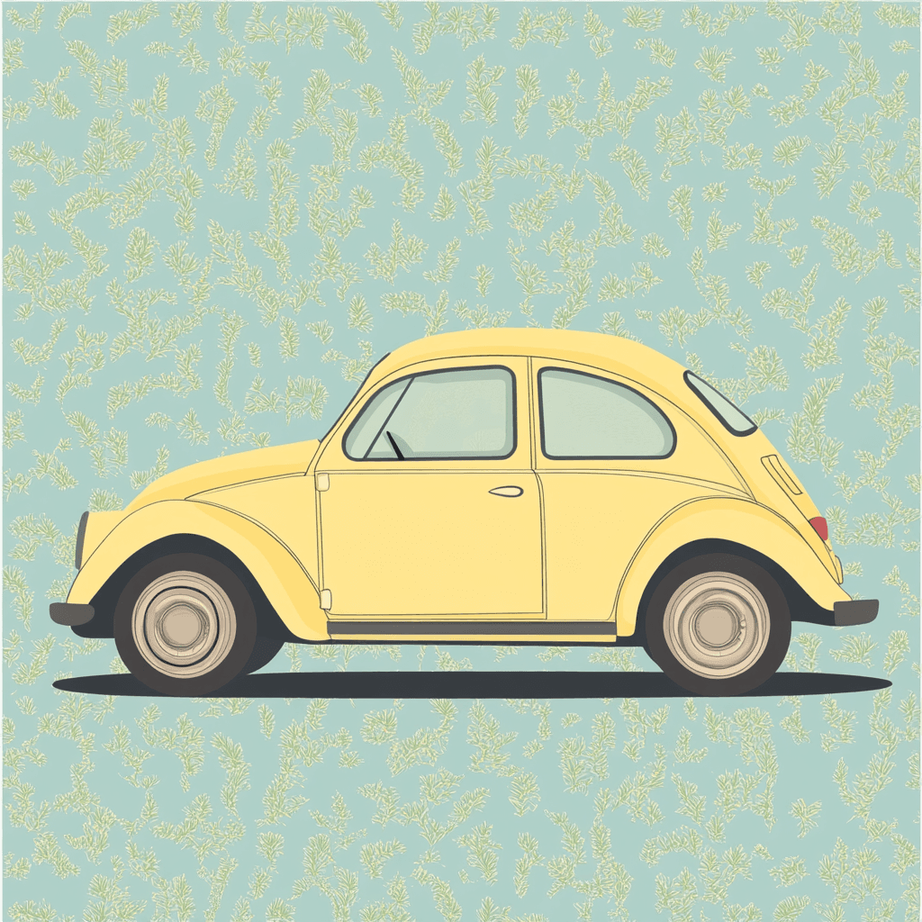 Car 881 original repeating artwork