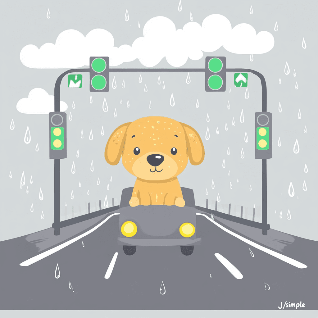 Puppy North original repeating artwork