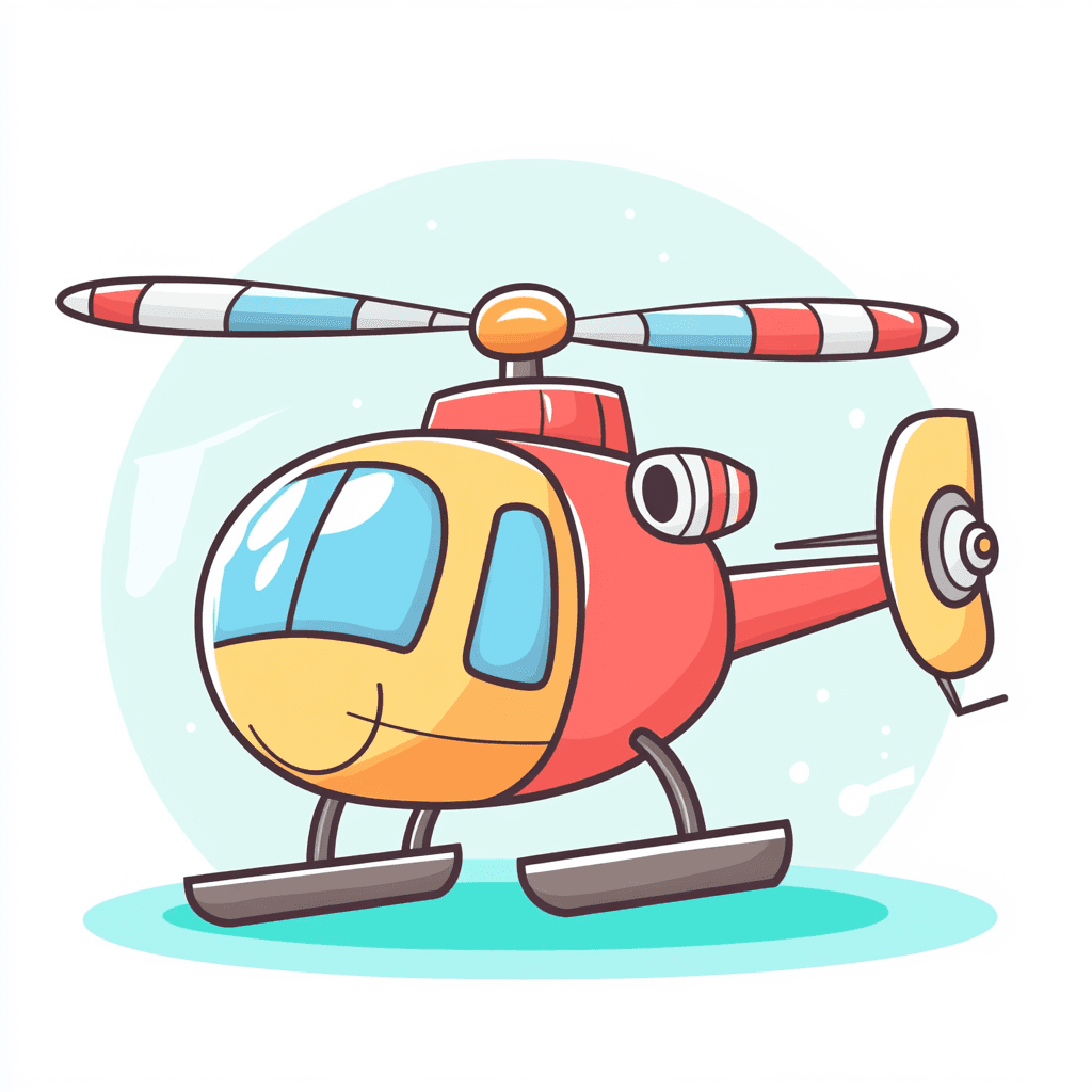 Helicopter 008 original repeating artwork