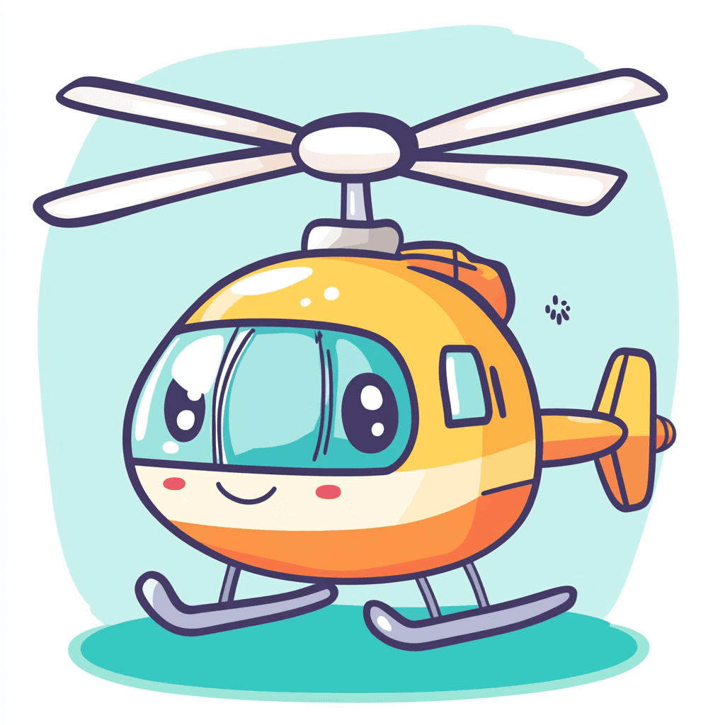 Helicopter Club original repeating artwork