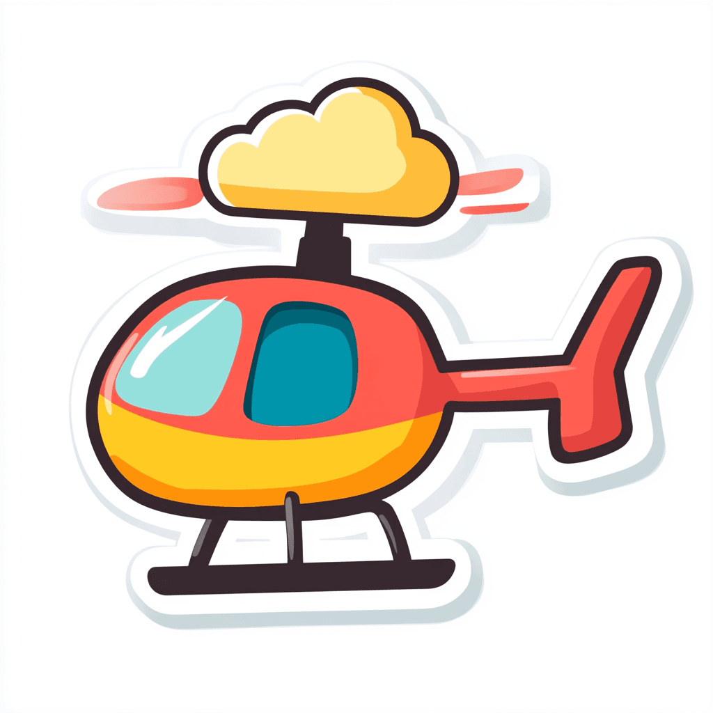Helicopter 009 original repeating artwork