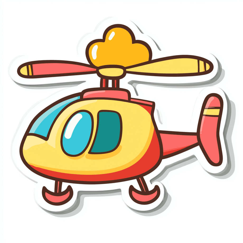 Helicopter 006 original repeating artwork