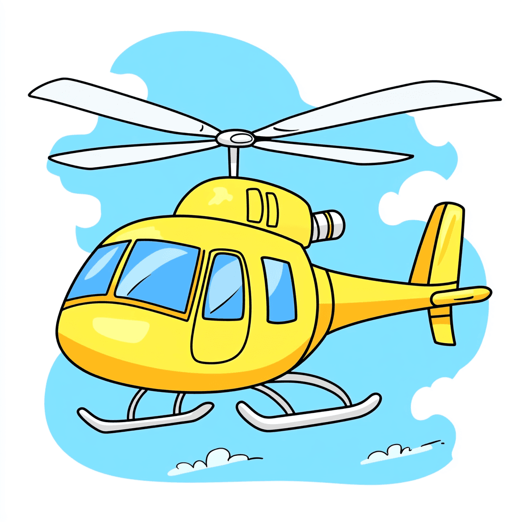 Helicopter Groove original repeating artwork