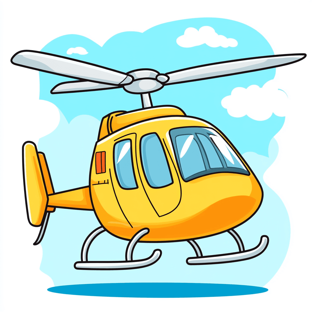 Helicopter Pop original repeating artwork