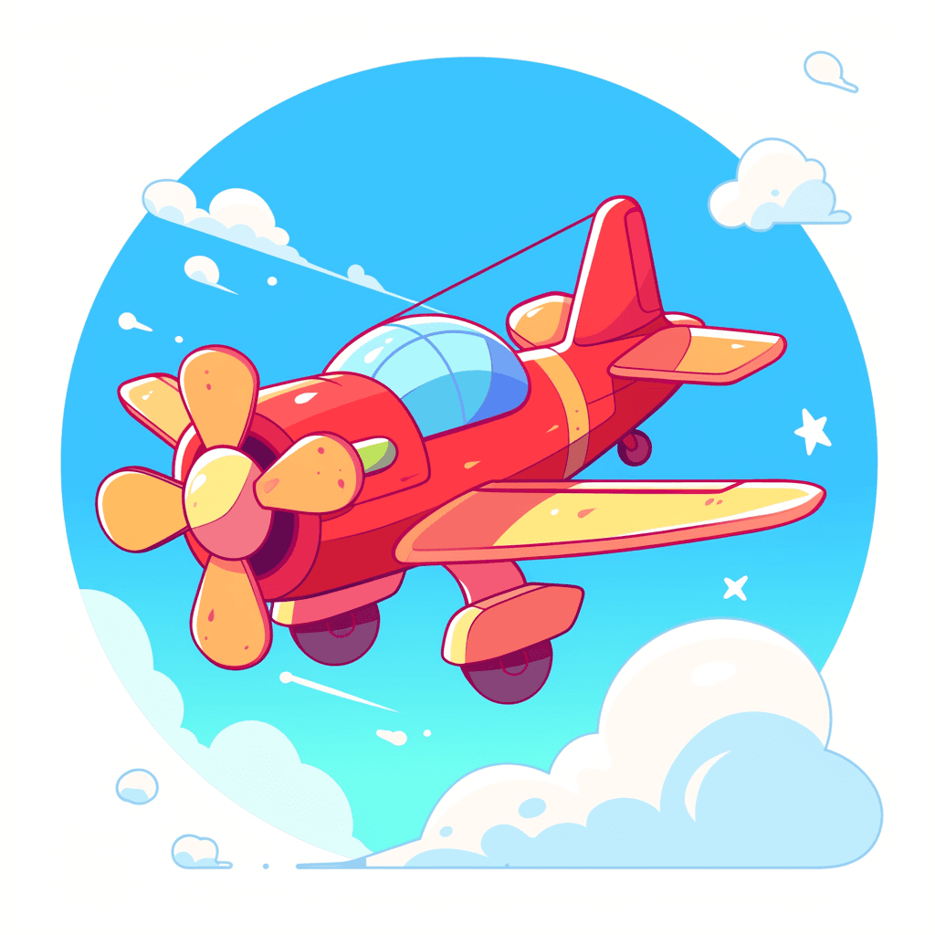 Airplane 151 original repeating artwork
