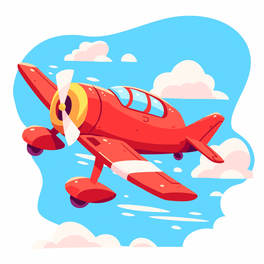 Airplane 330 original repeating artwork