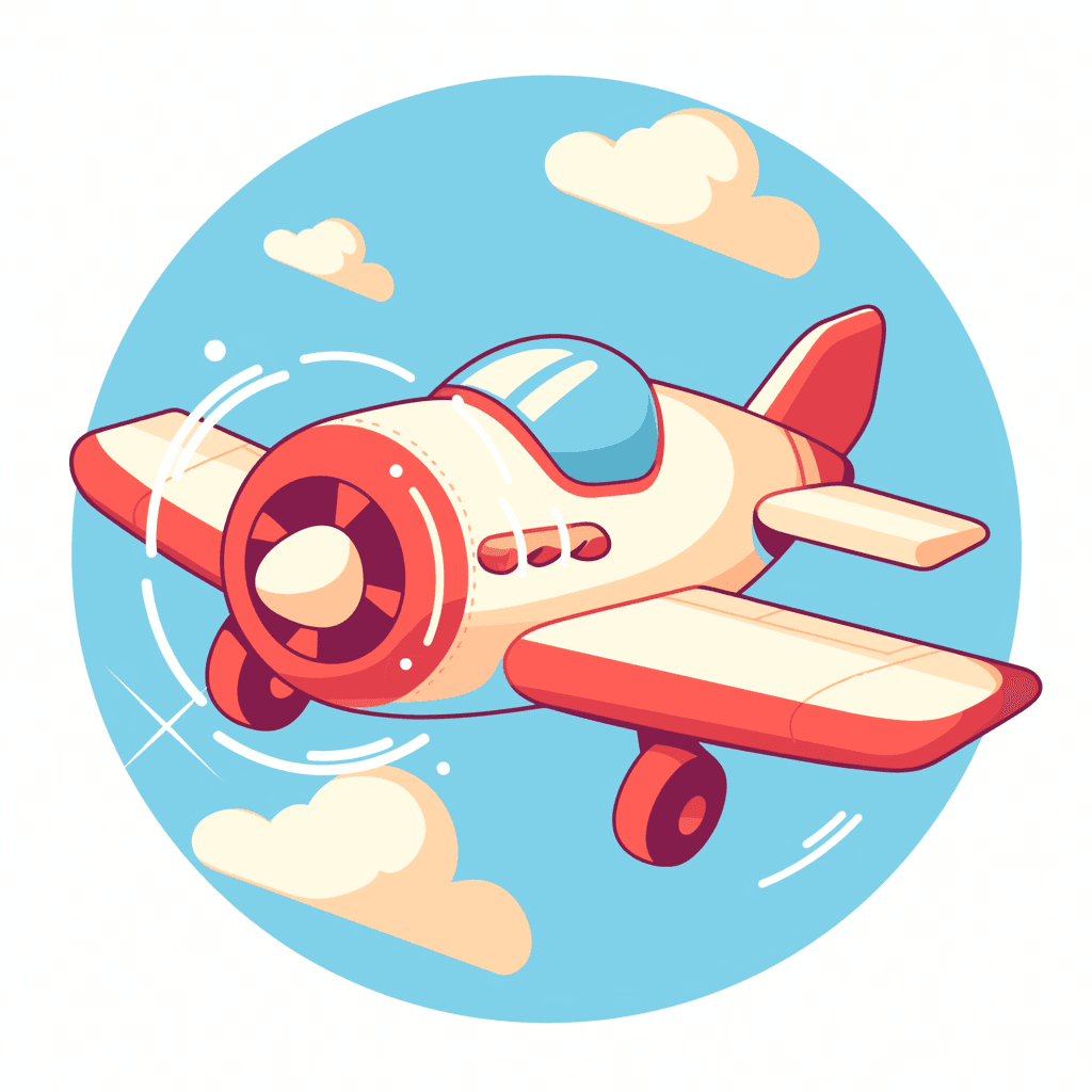 Airplane 045 original repeating artwork