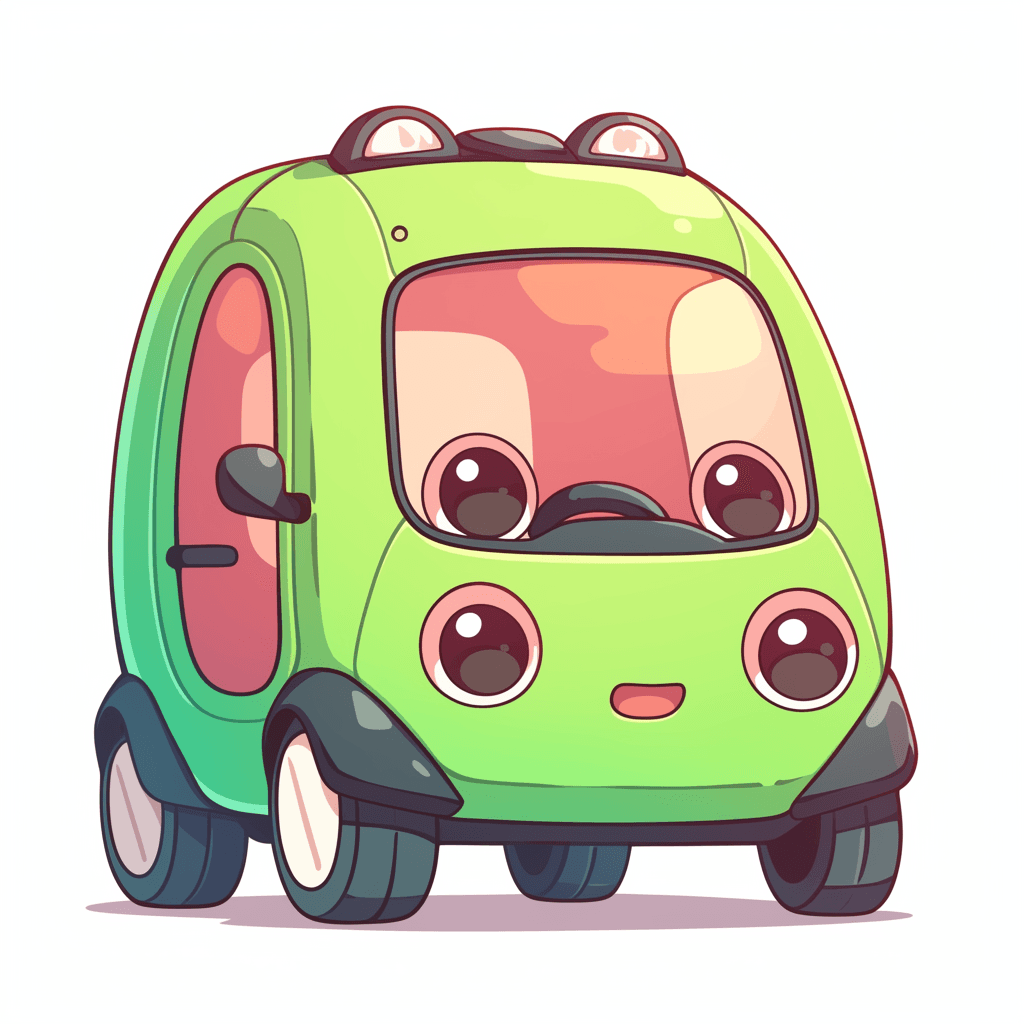 Cartoon Car 040 original repeating artwork