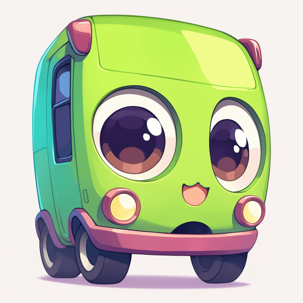 Cartoon Car Fair original repeating artwork