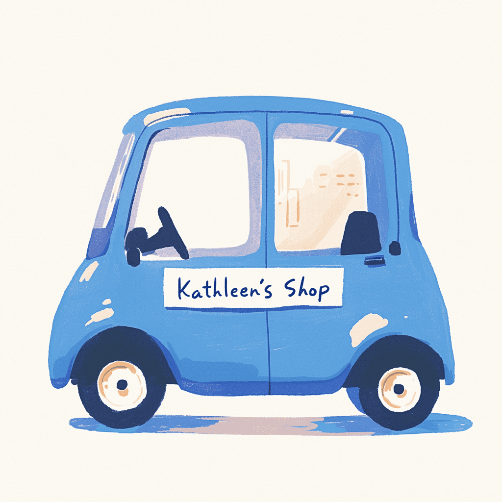 Cartoon Car 038 original repeating artwork