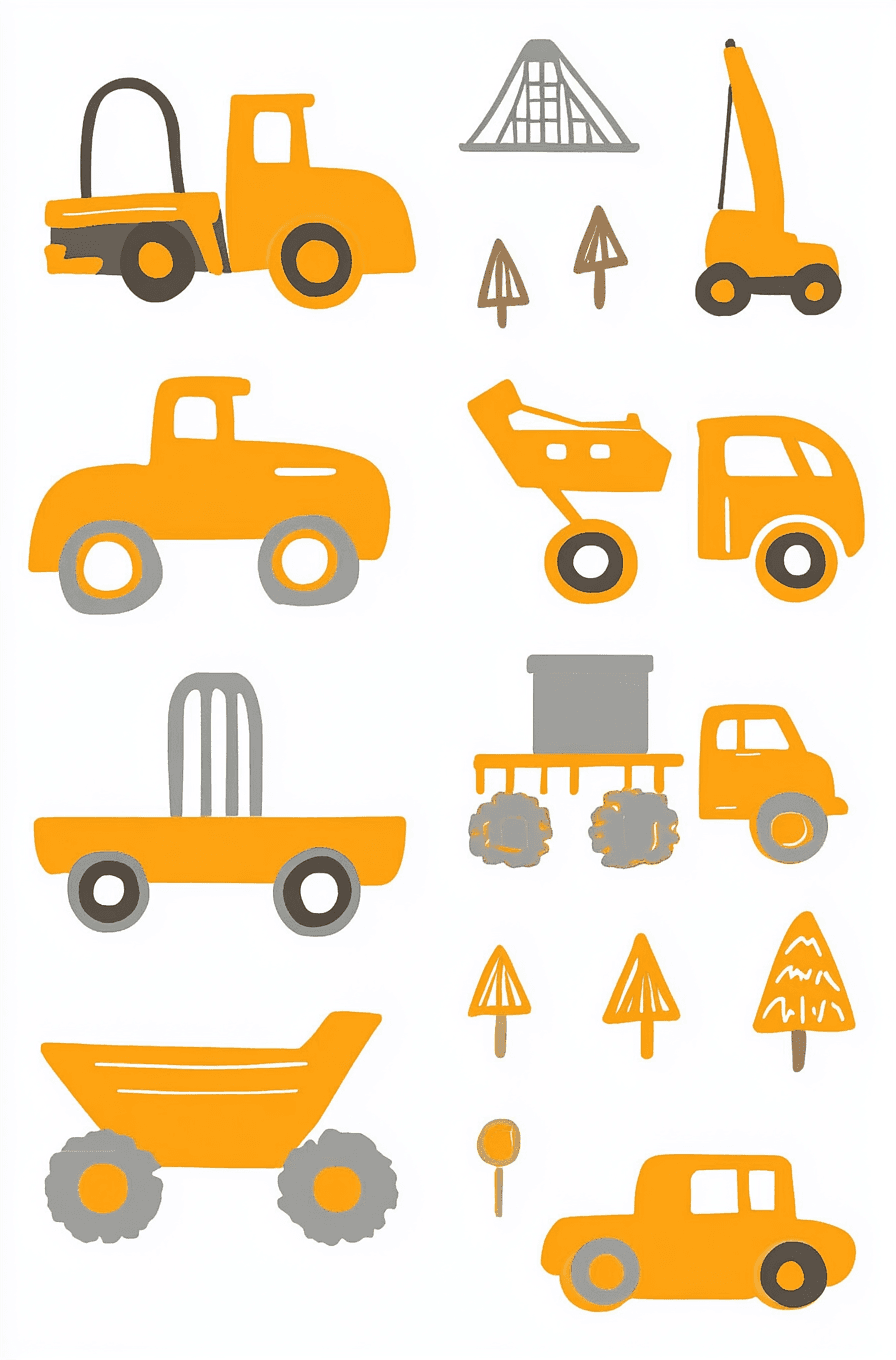 Truck Tribe original repeating artwork