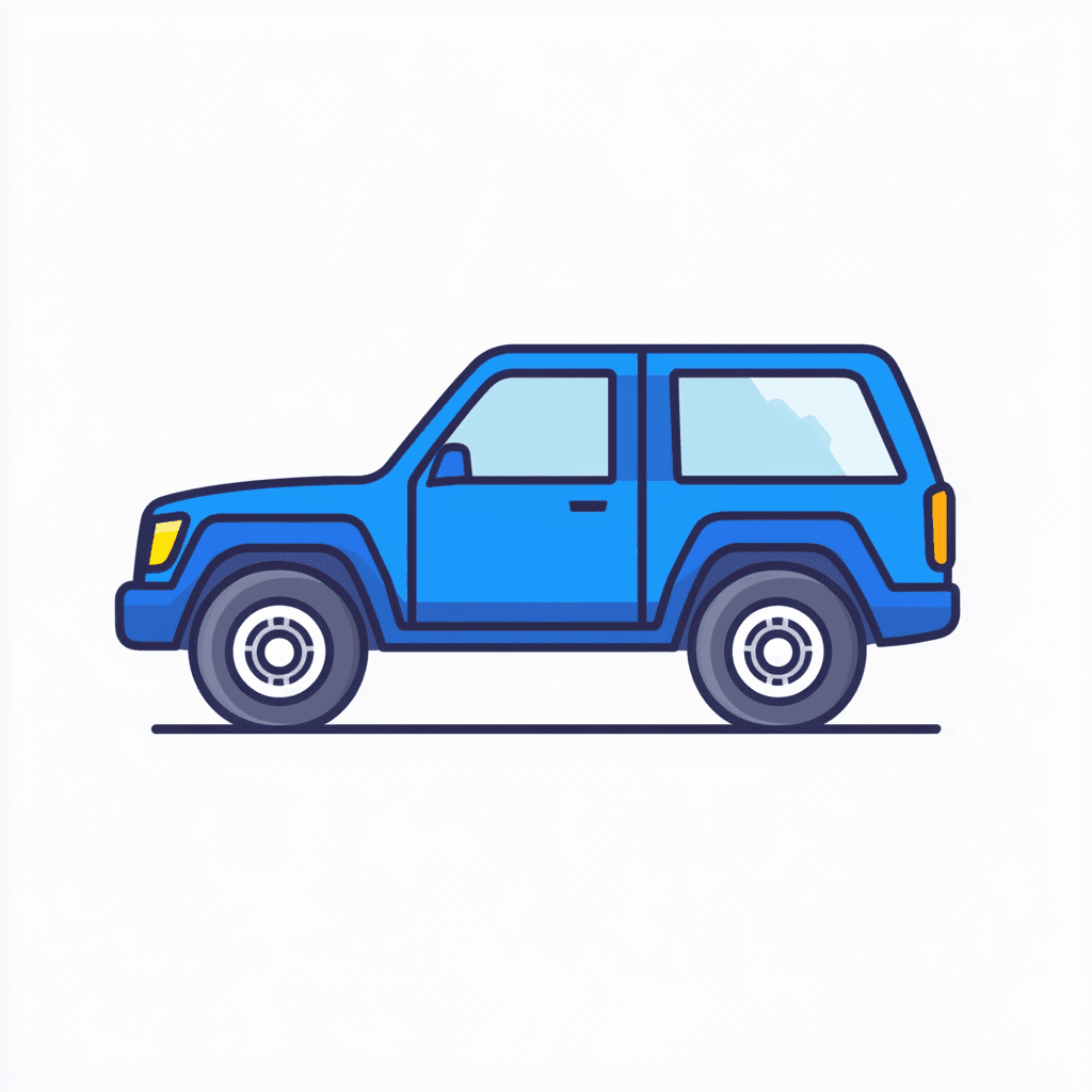 Cartoon Car Go original repeating artwork