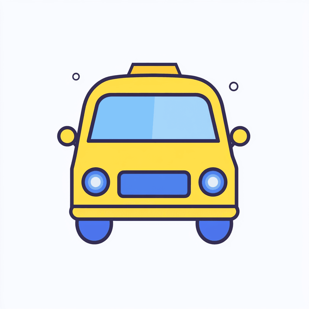 Cartoon Car Track original repeating artwork