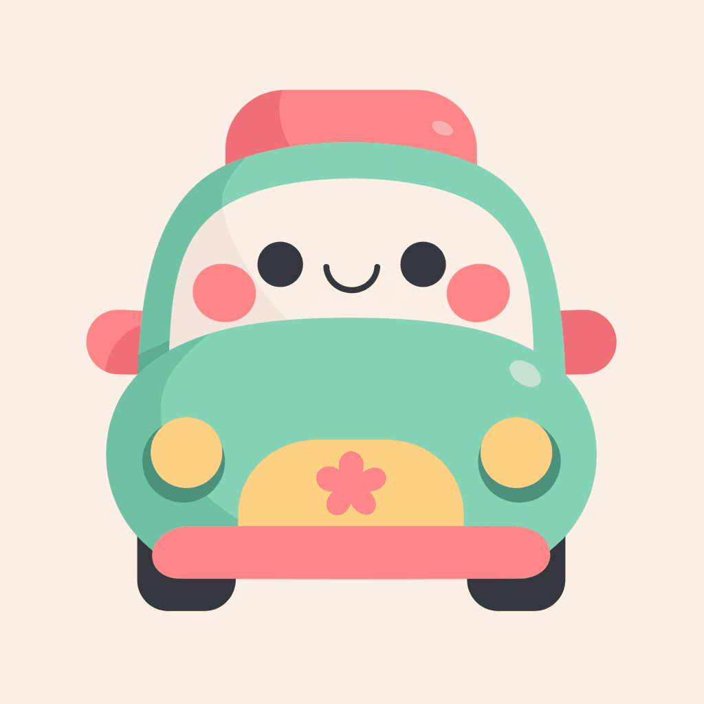 Cartoon Car 001 original repeating artwork