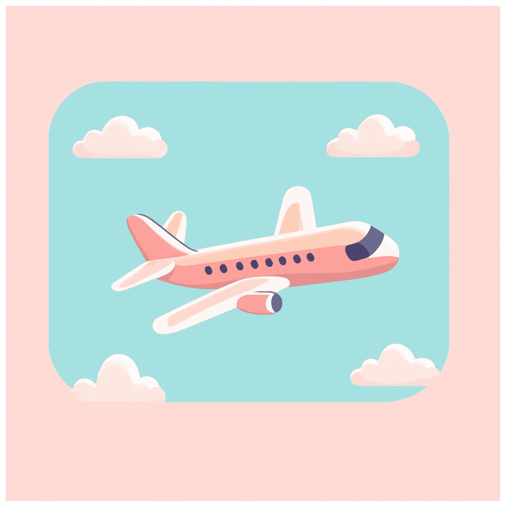 Airplane Run original repeating artwork