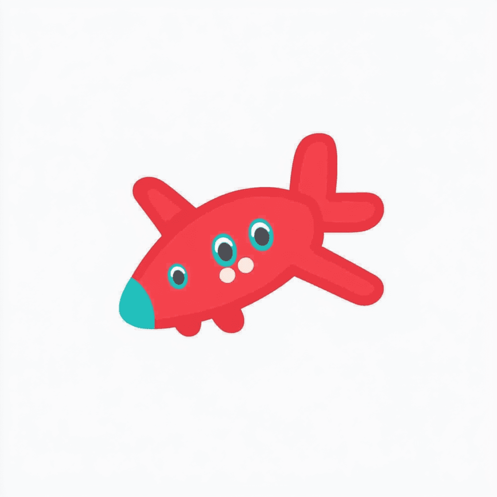 Airplane 369 original repeating artwork