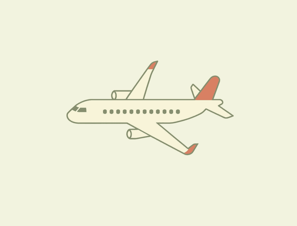 Airplane Spin original repeating artwork