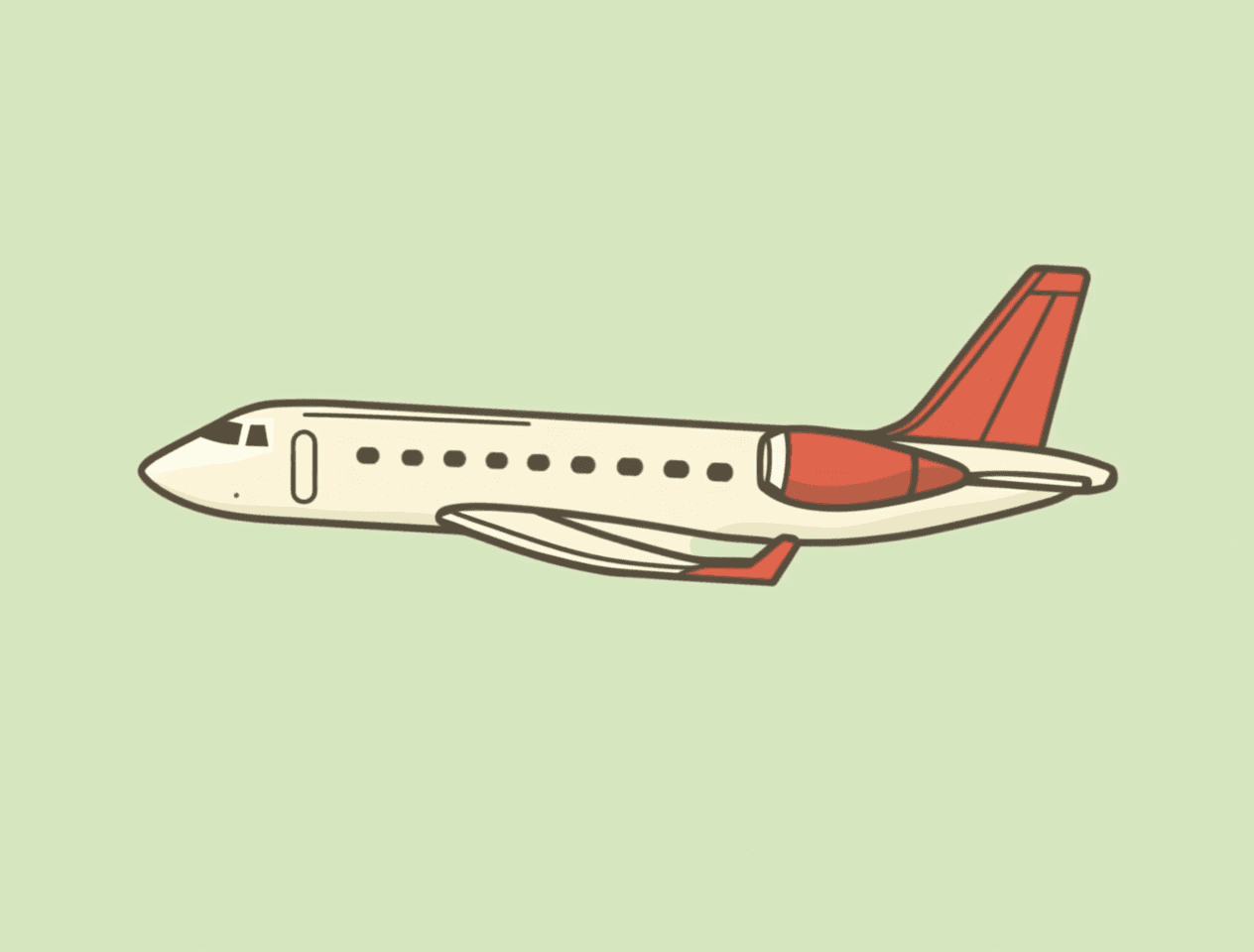 Airplane 404 original repeating artwork