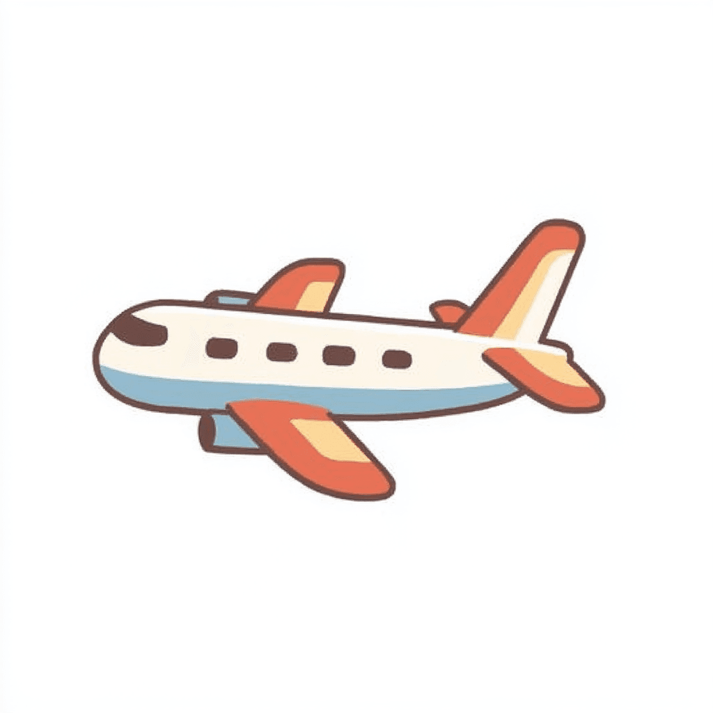 Airplane Print original repeating artwork