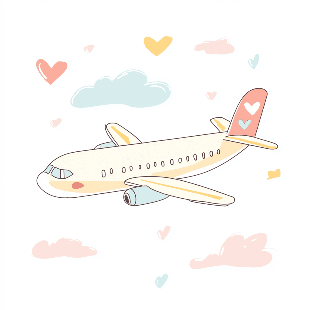 Airplane 410 original repeating artwork